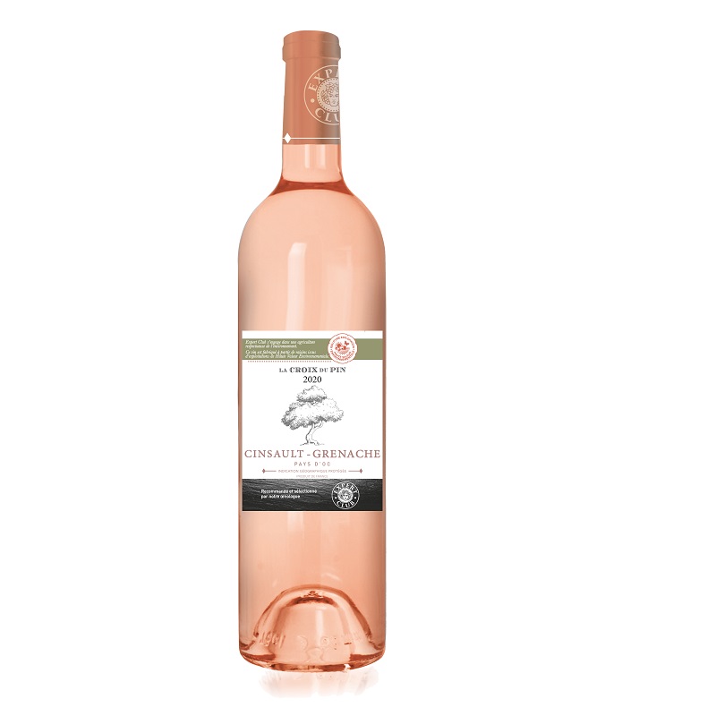 LA CROIX DU PIN CINSAULT GRENACHE ROSE